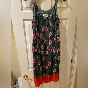 Anthropologie silk dress
